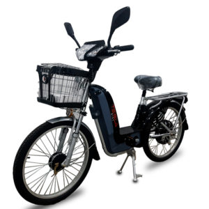 Bicicleta Elétrica Veloster aro 24 350w 48v Preto